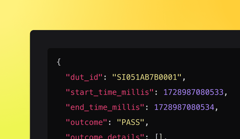 OpenHTF Device Under Test (DUT) documentation section header with TofuPilot.